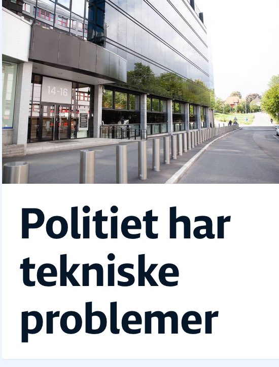 NÅR VIKTIGE aktører av stor samfunnsmessig betydning plutselig får tekniske problemer, tenker jeg uvilkårlig på muligheten for sabotasje eller cyberangrep. I disse tider er kanskje det naturlig? 😱