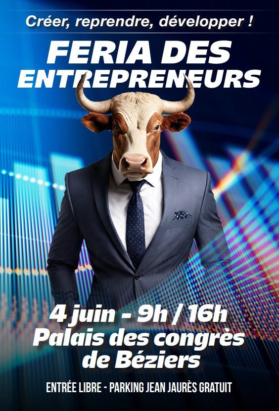 🎉💼 Découvrez la Féria des entrepreneurs ! 💼🎉 👉 Réseautage, opportunités d'affaires et inspiration entrepreneuriale vous attendent avec plus de 40 exposants ! 📅 Mardi 4 juin 🕑 9h-16h 📍 Palais des Congrès