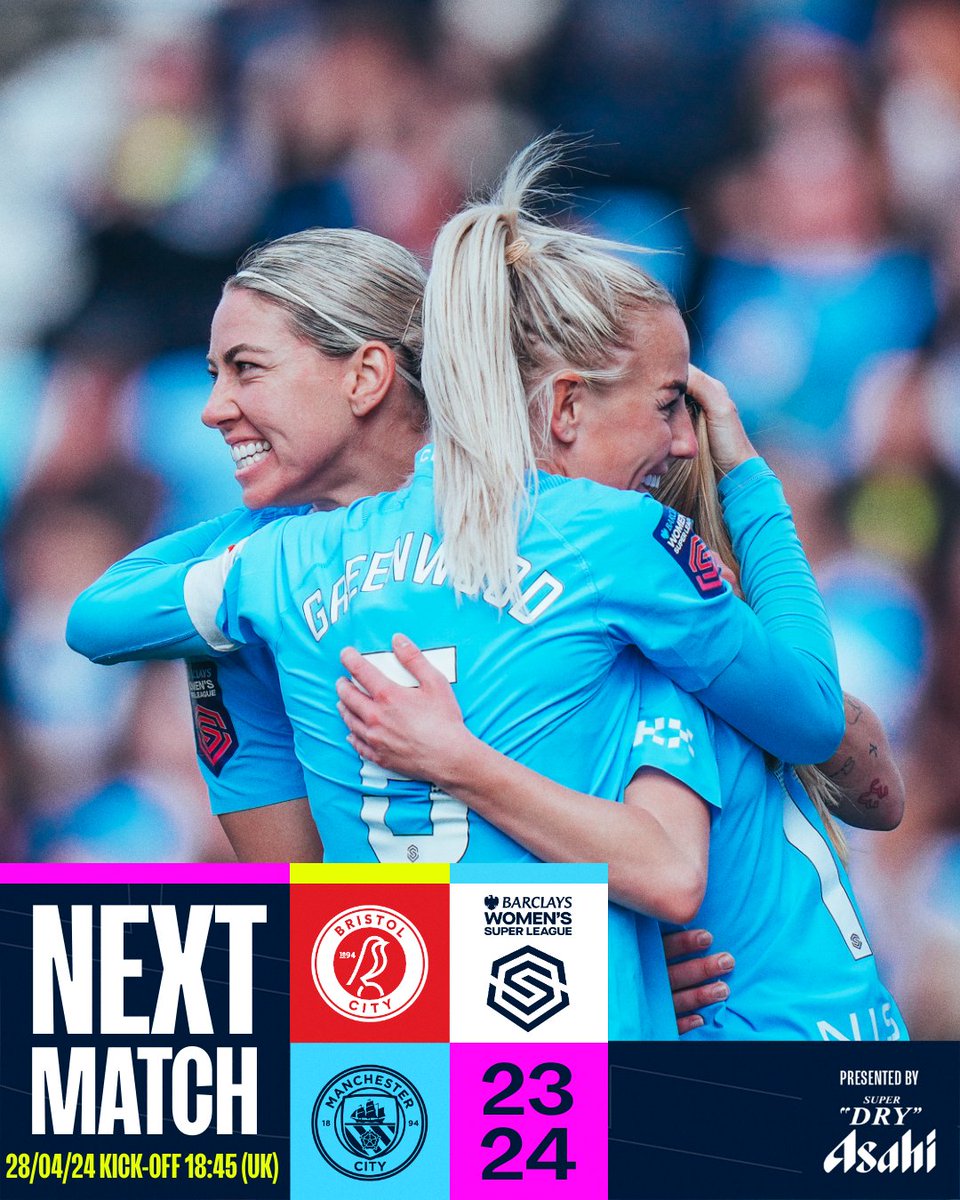 Next up in the @BarclaysWSL 💪

🤝 #AsahiSuperDry