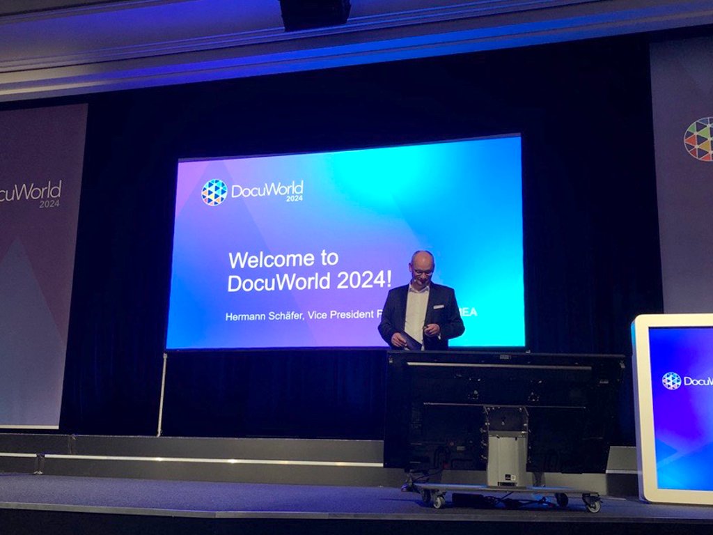 anotaltd's tweet photo. 🚨 Live from DocuWorld EMEA 2024 in Berlin!

Stay tuned for more updates throughout the conference! (Swipe to see some familiar faces from the UK @DocuWare resellers).

#DocuWorld2024 #DocuWare https://t.co/MPhKlCMz0R