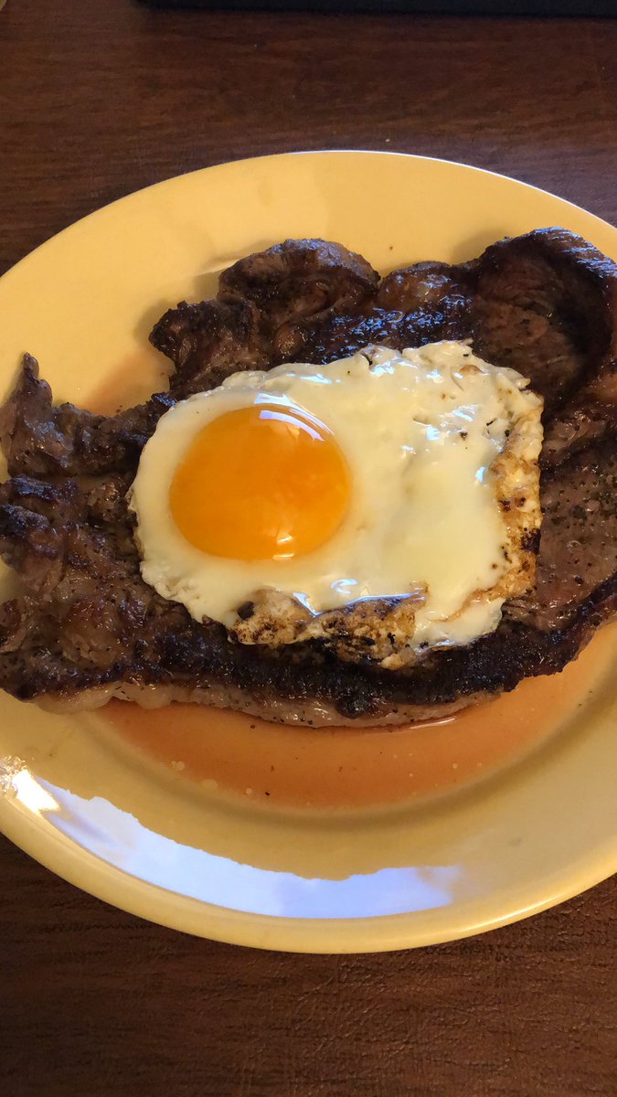 Steak & Egg dinner