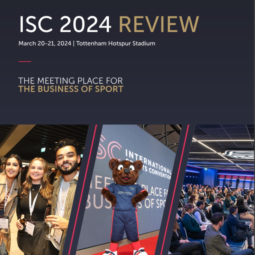 Our 70-page report of ISC 2024 is now available! 🎉📖
Read it here: internationalsportsconvention.com/isc-2024-revie…

#ISC2024 #ISCLondon #Internationalsportsconvention