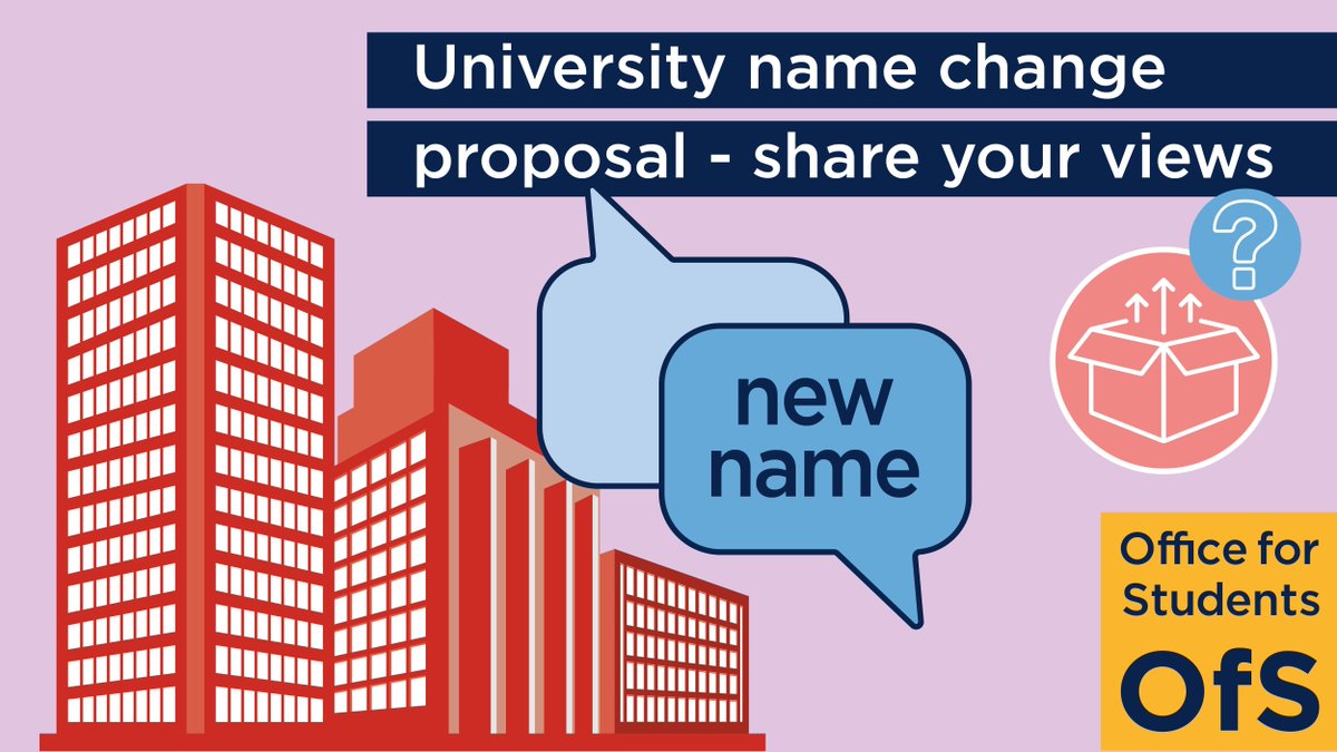 We’re consulting on a name change requested by @CityUniLondon, that would like to change its name to ‘City St George’s, University of London’ on completion of the proposed merger between the two universities on 1 August.  Share your views by 24 May: buff.ly/4daO2xk