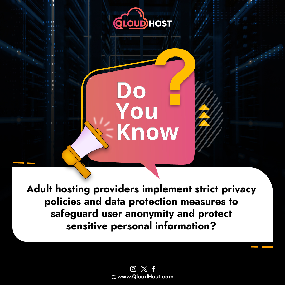 Protect your privacy with adult hosting! 🔒 
qloudhost.com/adult-hosting/
#PrivacyPolicy #DataProtection #OnlineSecurity #DidYouKnow #BangPD  #Informative #information #qloudhost