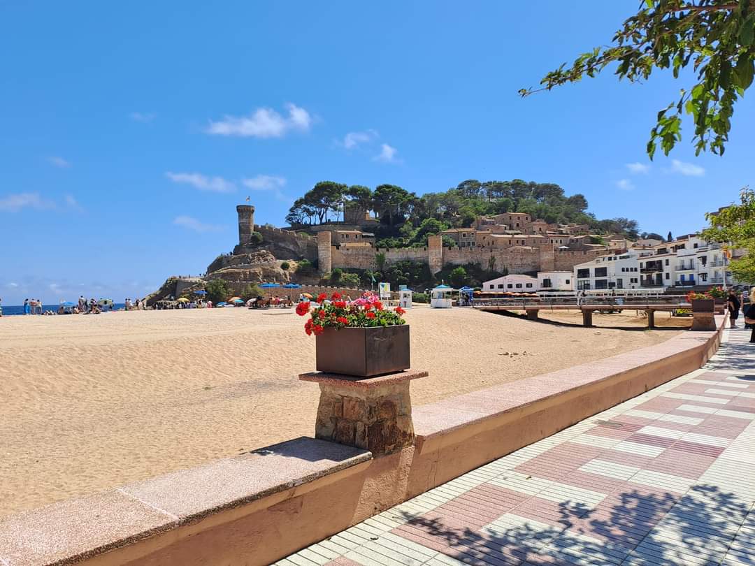 Per affrontare ogni curva con gli occhi pieni di sole e con un sorriso, devi avere in tasca almeno un sogno...♥️ #tossademar