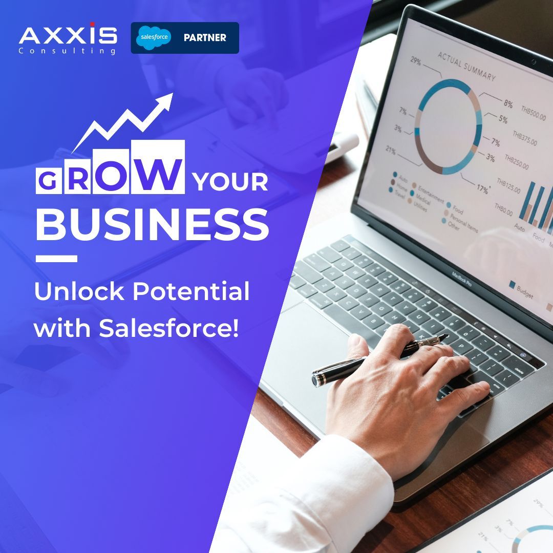 Ready for Explosive Growth? Unlock It with Axxis Consulting & Salesforce!
Stagnant growth got you down? Axxis Consulting can help you blast off with a strategic Salesforce implementation.

#SalesforceImplementation #BusinessGrowth #Salesforce #BoostSales 
#AxxisConsulting