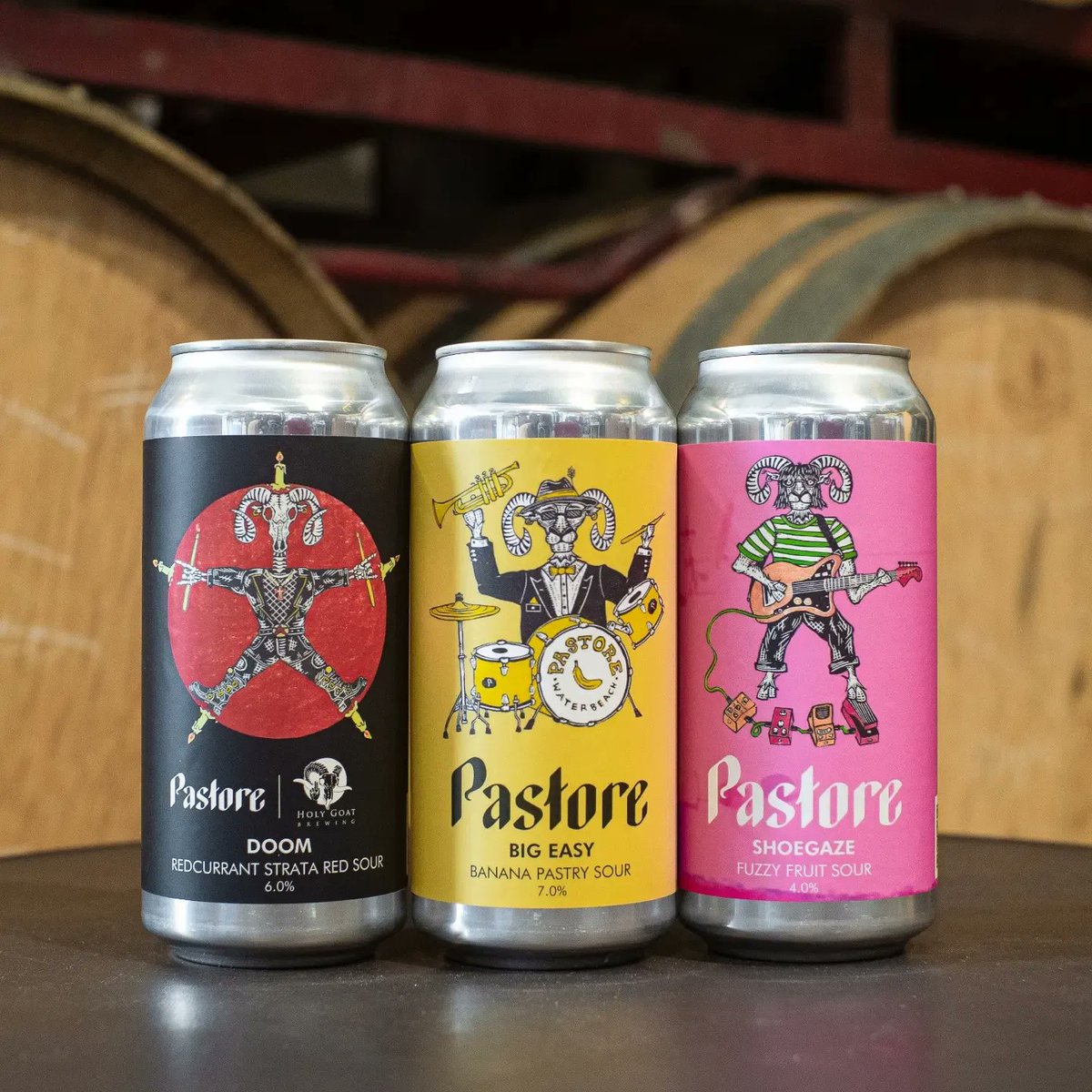 The Sound of Sour series launches today 🍻 🎛

Find all three pouring on tap at the venues below! Also find the cans at Pastore stockists throughout the UK!