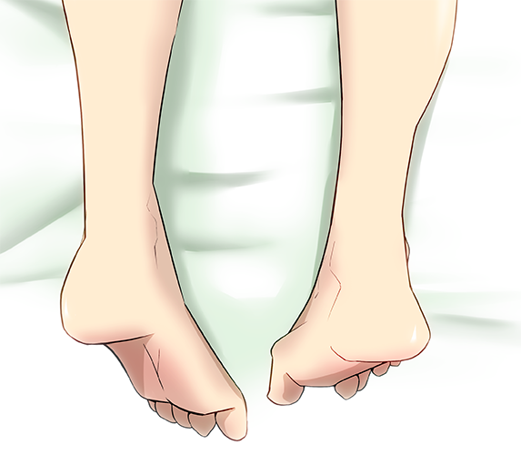 「生足で納品された原稿に網タイツ穿かせるなどした 」|あまむら🥳のイラスト