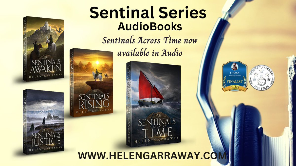 NEW RELEASE: Sentinals Across Time, 4th book of Sentinal series on Spotify. Also available on Audible, Apple and iTunes. Other platforms coming soon. open.spotify.com/show/3CHLe4RQd… #epicfantasybooks #audiobooks #BookTwitter #listentobooks #readingcommunity #audible #spotify #applebooks