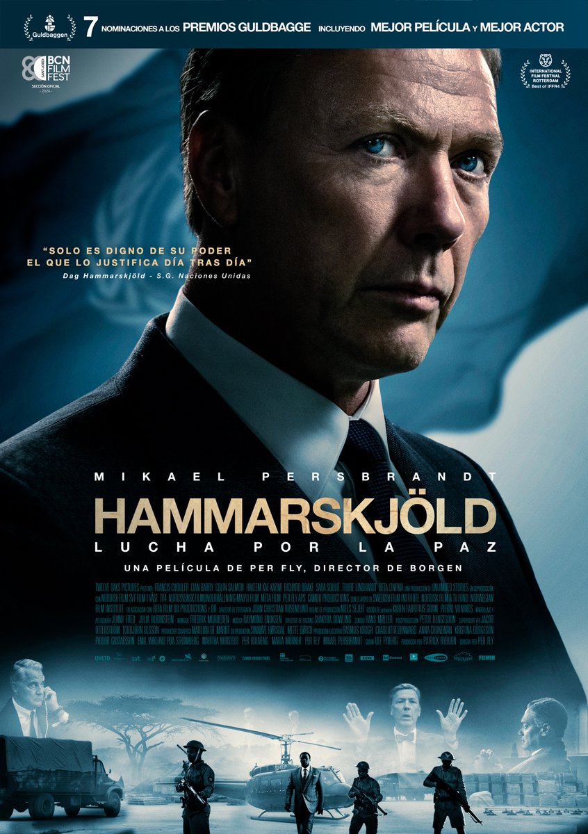 🕊 ¡SORTEO EXPRÉS! ¿Quieres ver 'Hammarskjöld. Lucha por la paz' en los cines Verdi de Barcelona del 26 al 30 de abril? Responde a este tweet y entrarás en un sorteo de 5 entradas dobles 🎟🍿