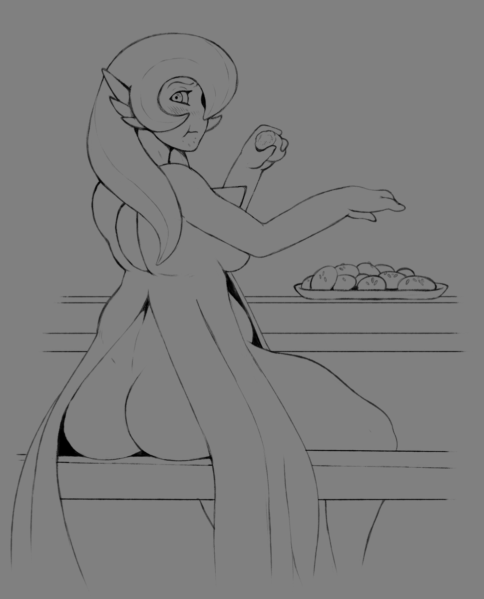 paunchee's tweet photo. Gardevoir-ification comm for anonymous (certainly not a good friend) https://t.co/y63co22dLC