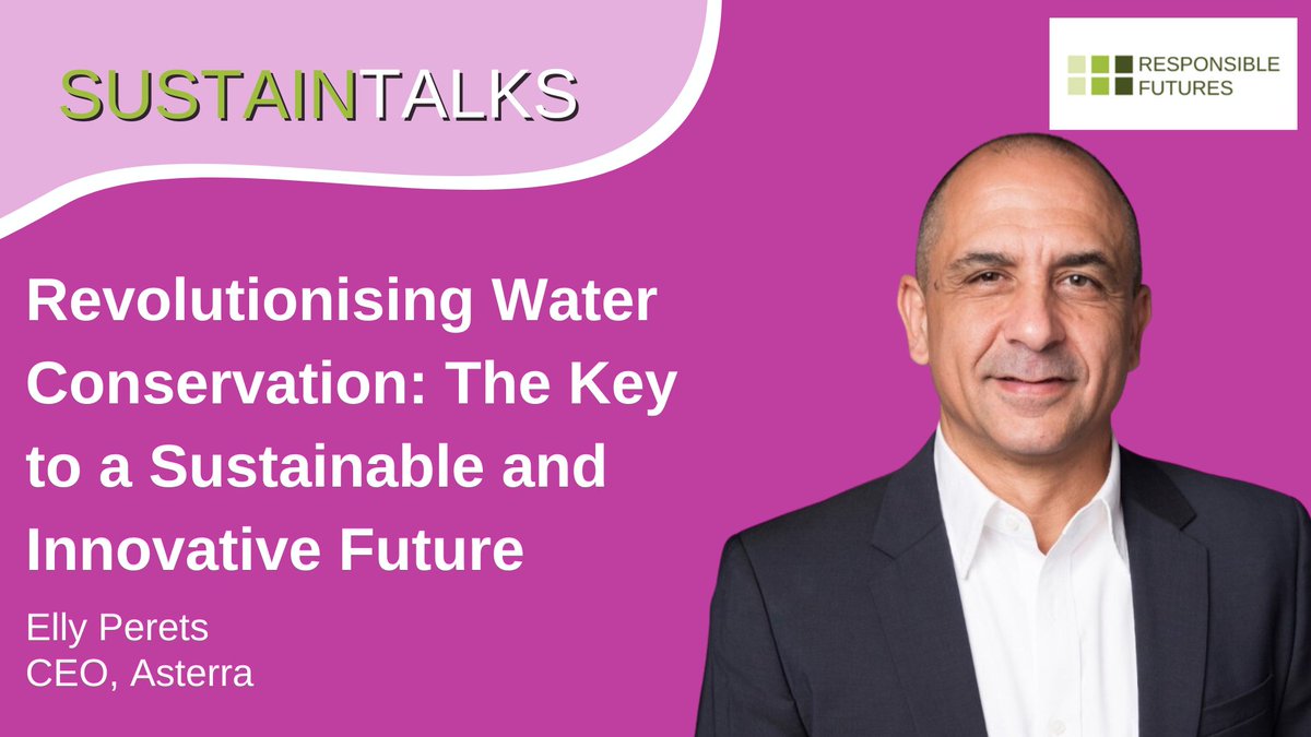 I'm thrilled to welcome Elly Perets, CEO of Asterra to this weeks Sustain Talks. Asterra has saved over 368 billion gallons of water, 920,000 megawatt-hours of energy, and over 235,000 metric tons of carbon emissions.
Listen or watch here: spotifyanchor-web.app.link/e/NI44CnO24Ib