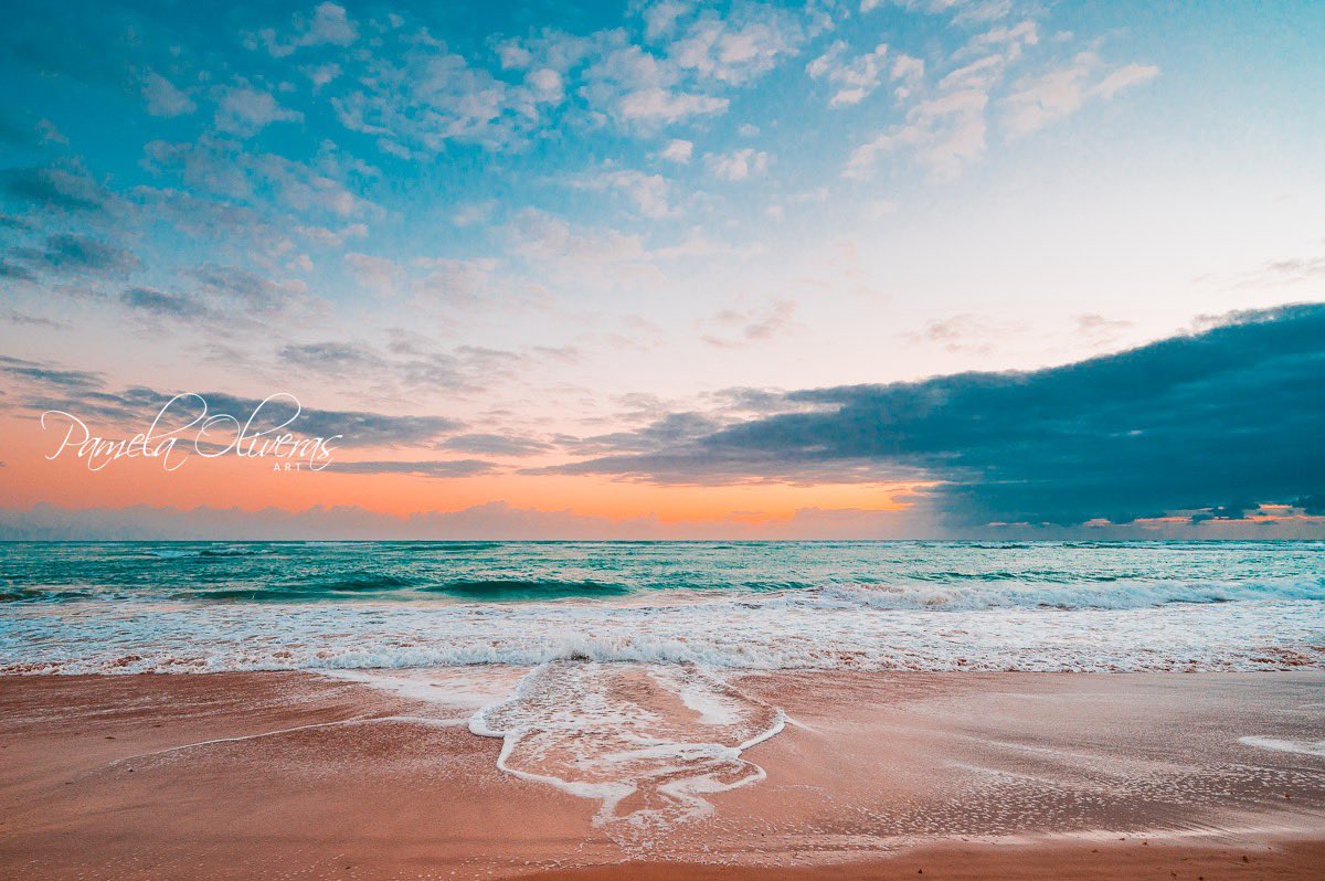 I love rediscovering photos in my lightroom that were just sitting there, forgotton in the chaos of life and then, boom, brought to life a year later <3 This was taken in the Dominican Republic #beachplease #puntacana #beachphotography #pamelaoliverasart #landscapephotography