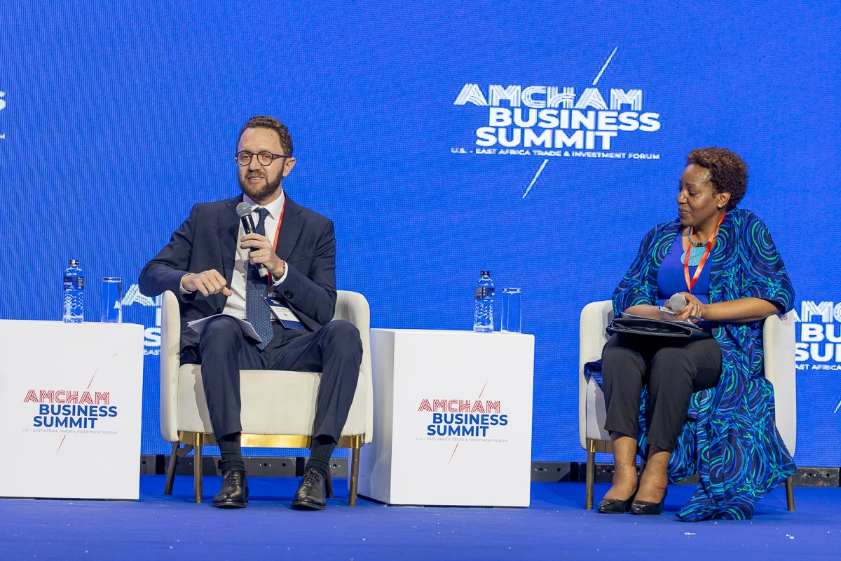 AmChamKE's tweet photo. The session on Navigating and Mobilising Sustainable Finance in East Africa is ongoing. Our expert panel will explore metrics, market perceptions, and the evolving nature of sustainable investment opportunities.
@JackMKimani #AMCHAMSummit24 #FutureOfTrade https://t.co/6bKFV9StE6