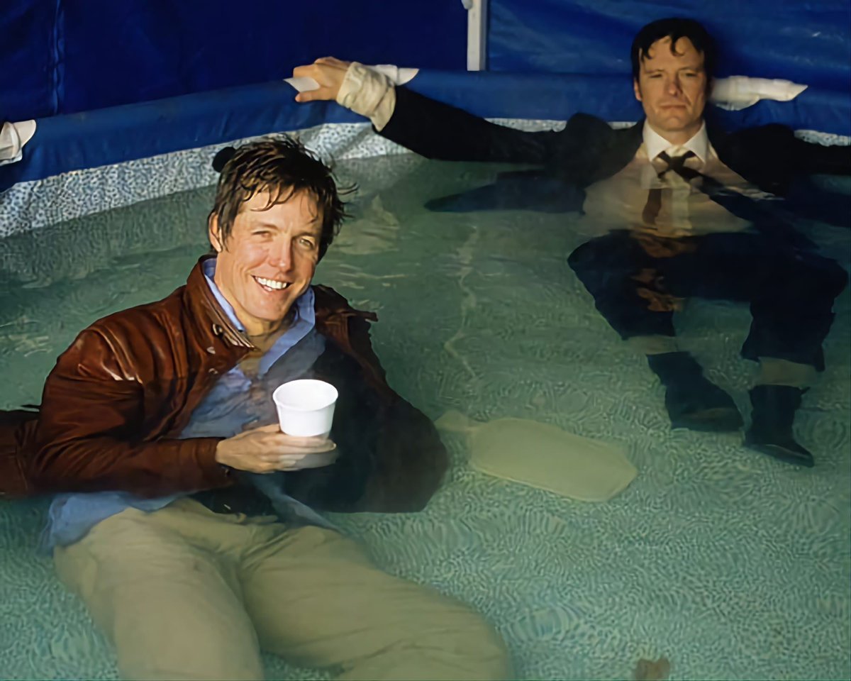 Hugh Grant and Colin Firth