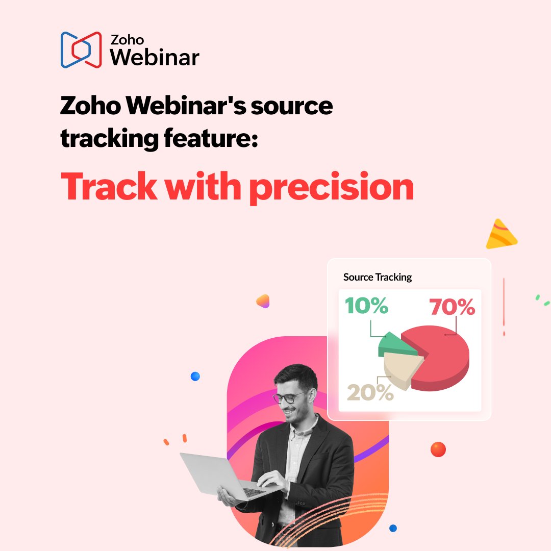 🚀 Easily track the origin of your webinar registrants with Zoho Webinar's source-tracking feature.

Optimize your promotional efforts for maximum impact!
🔗 zurl.co/VJky

#zoho #zohowebinar #webinarsoftware #virtualconferenceplatform #webinarplatform #virtualtownhall