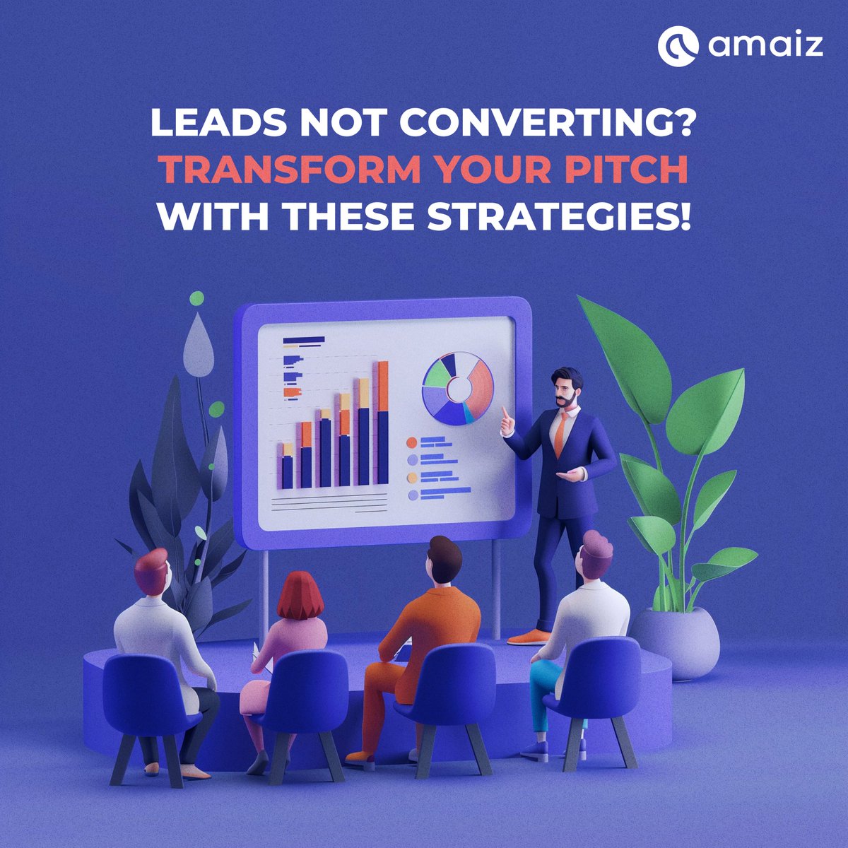 Leads Not Converting? Adjust your pitch:
🫂Know Your Audience
🪝Start with a Hook
💪Practice 
💅Showcase Your Unique Sell
 🙅‍♀️Address Objections
⭕End with a Call to Action
#Amaiz #Money #StartUps #Finance #Banking #OnlineBanking #bankingsolutions #bankaccounts #virtualcards #iban