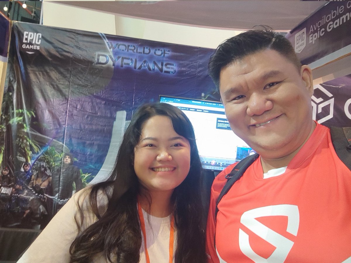 Checking out @worldofdypians in Gala Games' Digital Dreamland in Bangkok!