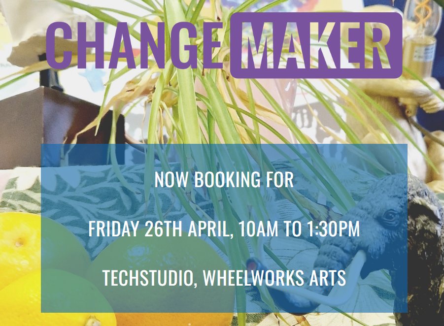 Last places remaining❗ ChangeMaker by @WheelWorksArts is back with more creative diversity and inclusion training on Friday 26th April. Exclusively for #SENI members, you can book today at a discounted rate of £70 per person. Contact Stevie at business@wheelworksarts.com