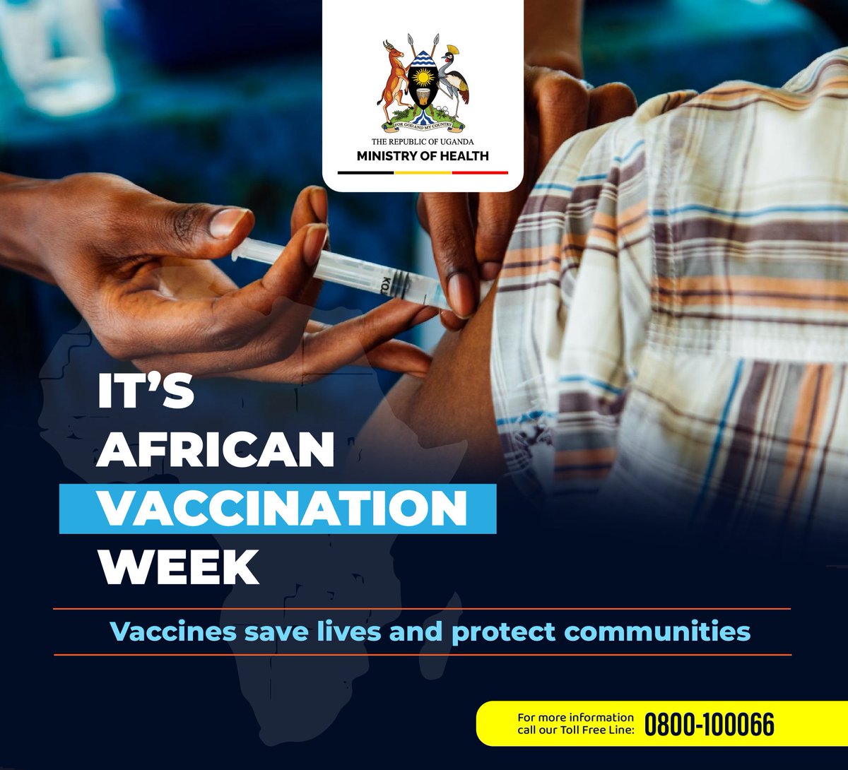 Vaccines safe and protect communities. If vaccines are recommended by the ministry we should always go for them.lets always protect our selves by getting the right vaccines #AVW2024 Nunez Darwin Mane Trent
