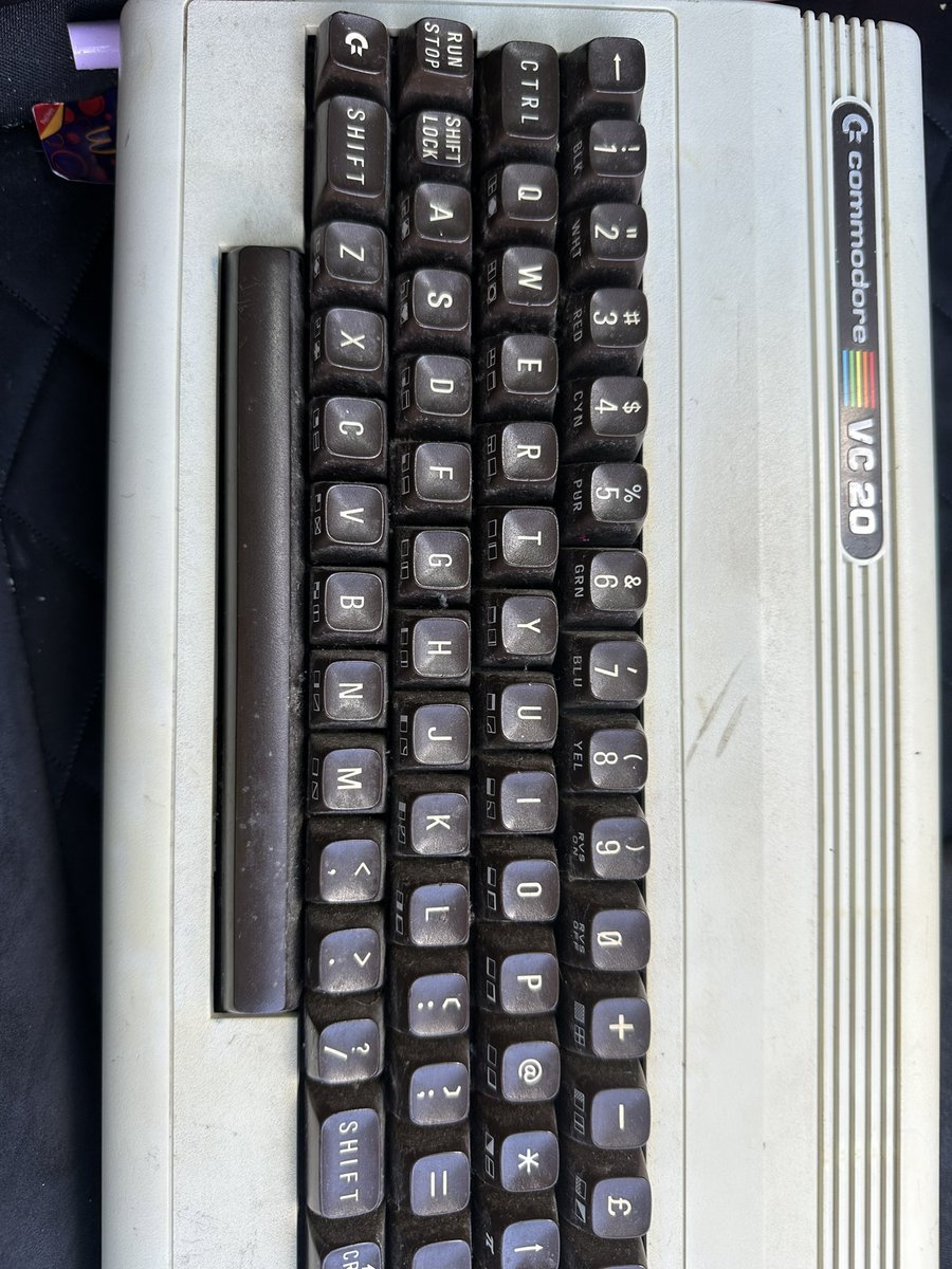 Just bought my first VIC20 that’s branded “VC20”

Weird variant in the UK or no?