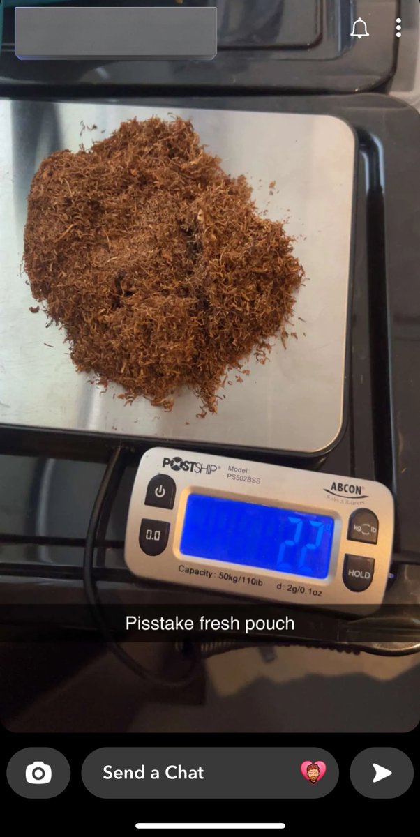 JB_1885's tweet photo. Your fella weighs out his pouch of baccy https://t.co/oYznUFBuaP