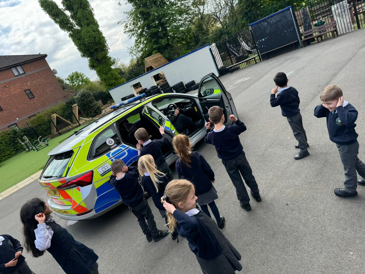 The little ones at All Saints Primary had a blast learning about road safety this morning! During the 'Beep Beep' sessions led us and Wellingborough Police  the children learned the importance of holding hands when crossing the road. #RoadSafety #BeepBeep #AllSaintsPrimary