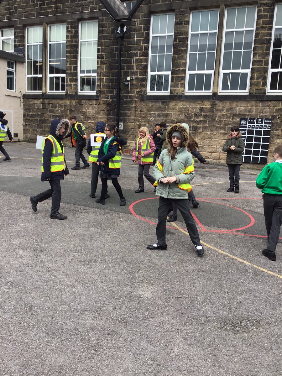 Year 5 have started the Summer Term with their new science topic on Earth and Space. We learned about our solar system by going outside to simulate the movement of the planets.