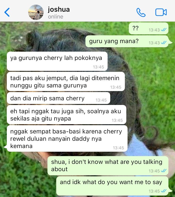 minwonville's tweet photo. cherry; a minwon au (part ii)

mencoba membuka lembaran baru, wonwoo malah dipertemukan kembali dengan sosok dari masa lalu. https://t.co/2T8yuwUNUT