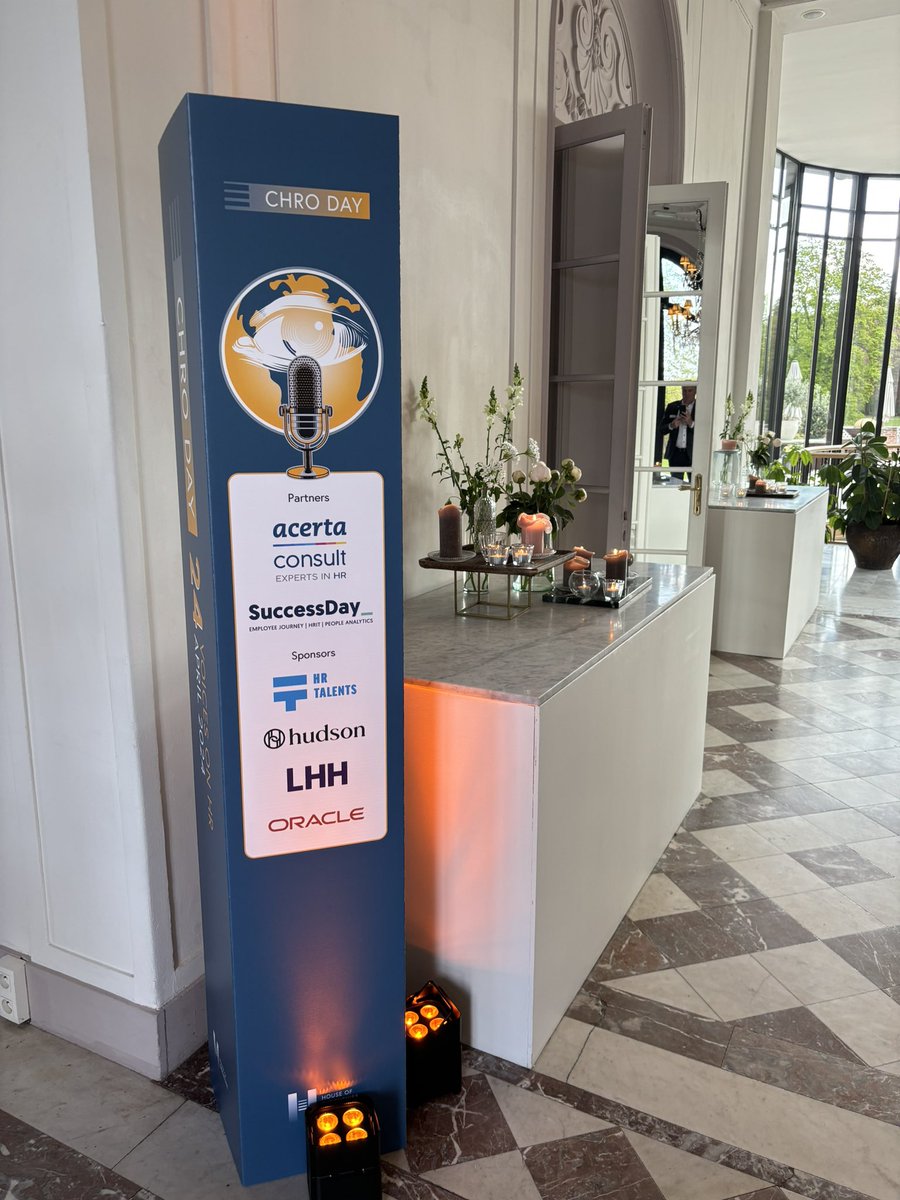 KoenStevens3's tweet photo. CHRO Day on April 24th, 2024. One to remember 👍👌. We literally had 24 voices on HR, discussing today's and tomorrow's challenges on talent management, leadership, employee experience, wellbeing, HR Tech and AI. Great event, lots of inspiring contacts 😊! https://t.co/wJgDf3JJHZ