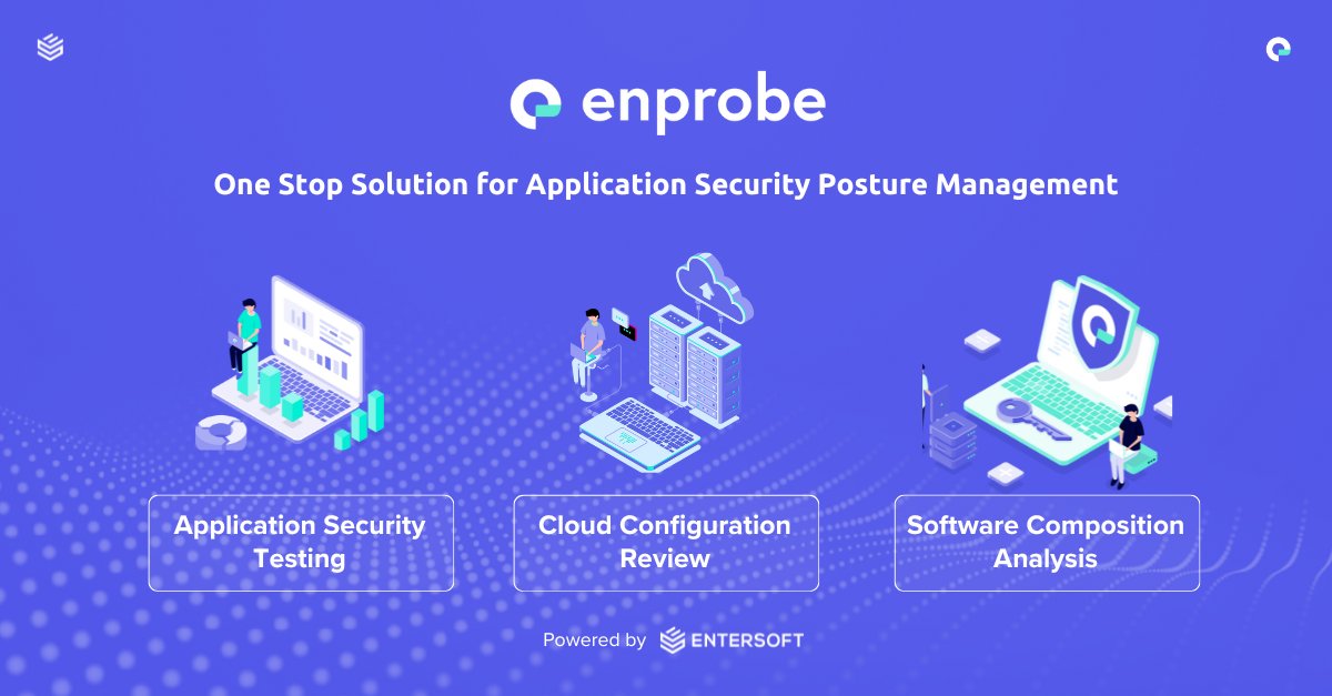 EntersoftTeam's tweet photo. EnProbe - your one-stop solution for Application Security Posture Management!

Enprobe revolutionizes the way you approach application security. 

To know more visit - https://t.co/c5bUsxzyUK 

#security #enprobe #entersoft #cybersecurity #GISEC #Dubai #AppSecurity https://t.co/dyS64zITtP