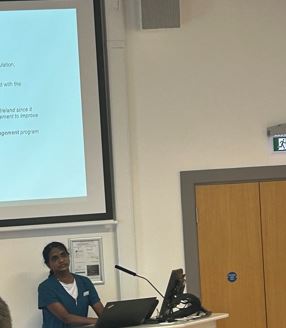 Excellent presentations delivered by Karmaleena Thandavarayan Renal CSF & Jini Jacob ANP Renal for the Ultrasound Guided Cannulation Nursing Grand Rounds #MRHT. Great engagement and questions from the audience. #nursessharingknowledge