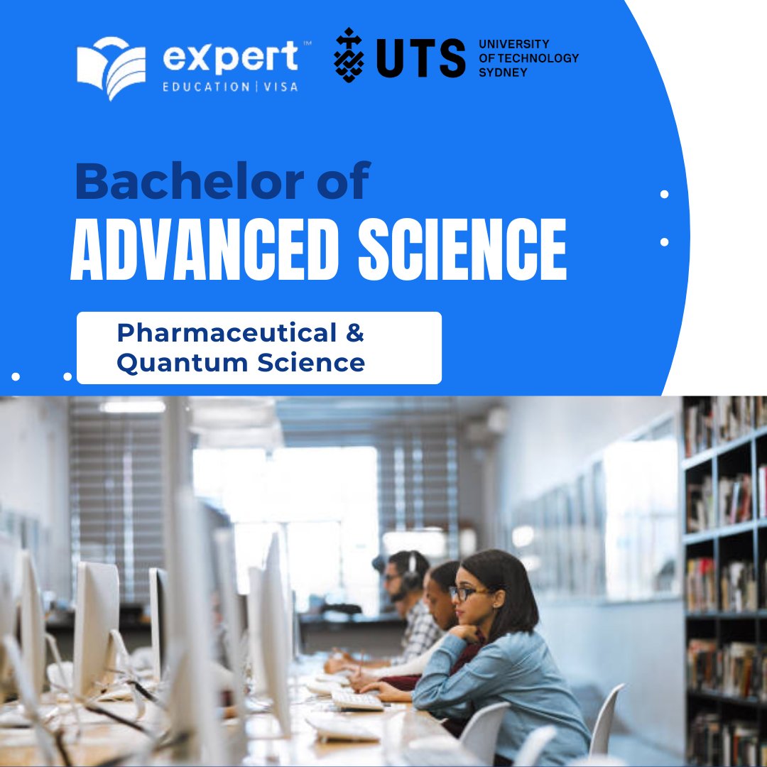 The Bachelor of Advanced Science is not an ordinary science degree. It is designed for high achievers that will equip with expertise in the forefront of contemporary scientific endeavors.

Contact us today at;
africa@experteducation.com.au
#relyonexperts
#studyinaustralia
