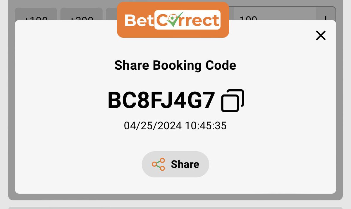5 odd tossing on BetCorrect ✅ sign up here👇👇 bit.ly/CHIZZY_BB- Get 100% welcome bonus when u sign up with the link….