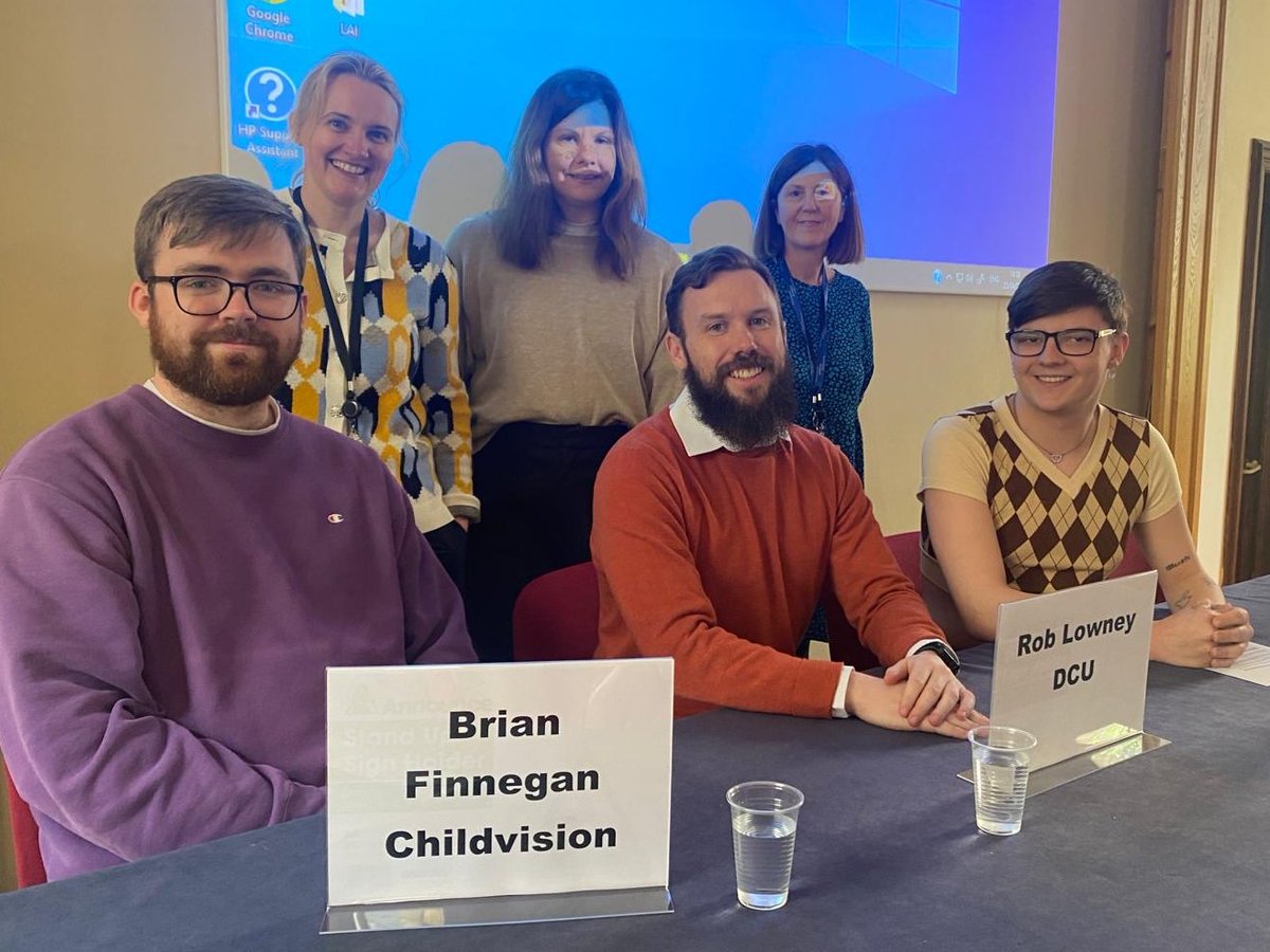 🧑‍🎓Another insightful session from the BSc in Education Studies career development series with a panel discussion on Education and Advocacy from @ChildVisionVI and @TEU_DCU Thank you to @CliodhnaMartin, @AimieBrennan, Ciara O Reilly and Dr Colleen Horn for supporting this series