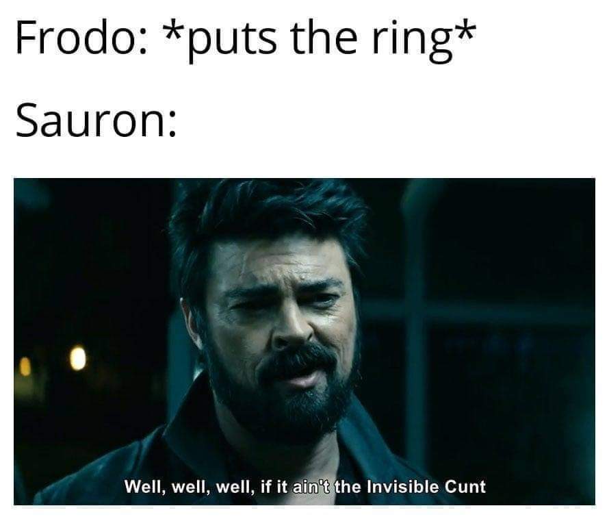 Not gonna lie. I'd much prefer this version of #lotr