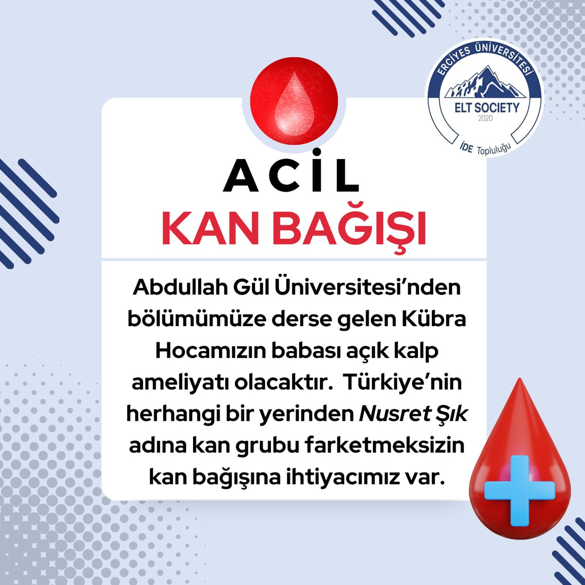 Acil paylaşabilir misiniz?