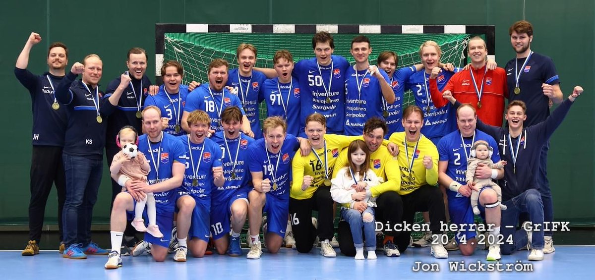 Kausi päättyi pronssimitaleihin! dicken.fi/index.php/herr… #käsipallo #handboll