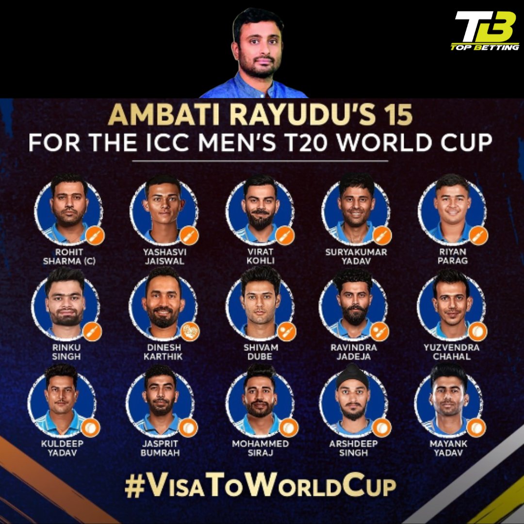 An #IncredibleStarcast icon, @irfanpathan_official @Harbhajan3 @a.t.rayudu, has picked his 15-member squad for @indiancricketteam for the #ICCT20WorldCup!

Stay tuned to Star Sports to see if your picks match the final #T20WorldCup squad!
@D7sportsnews