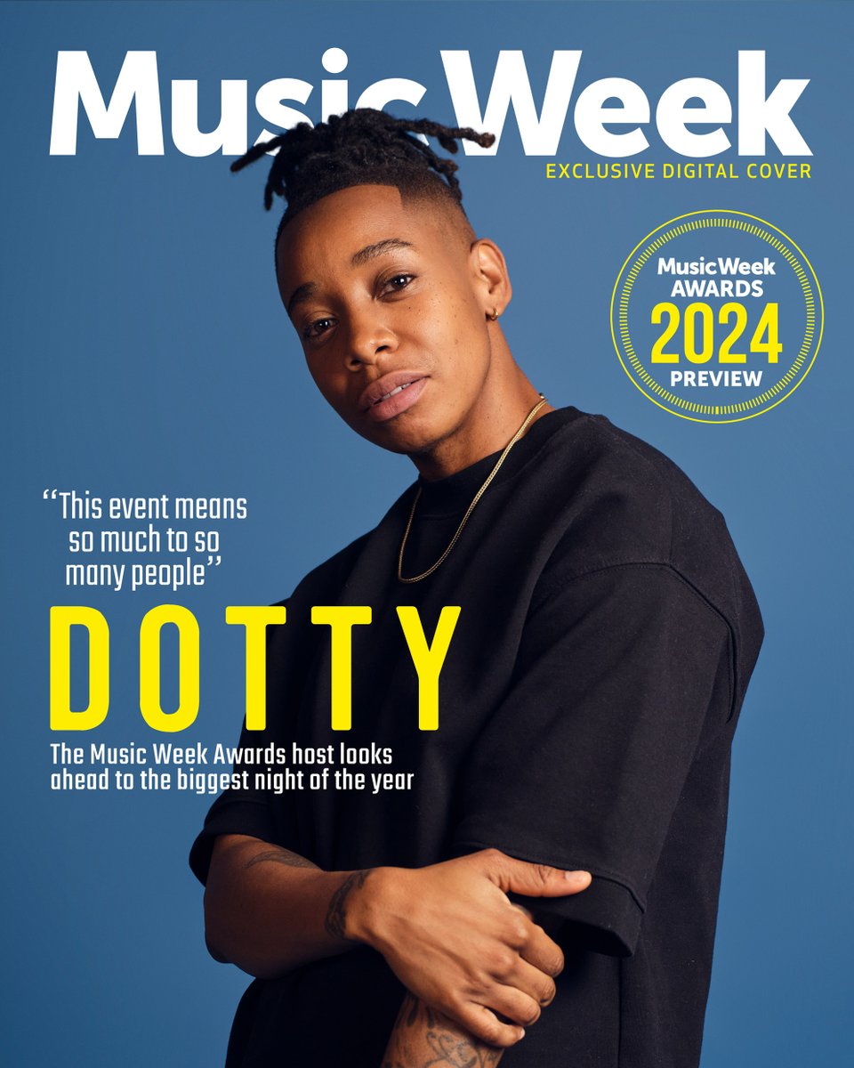 Our #MusicWeekAwards host @TheDottyShow talks Black Music, radio, diversity and more in this exclusive digital cover story: musicweek.com/interviews/rea… #Dotty #musicindustry