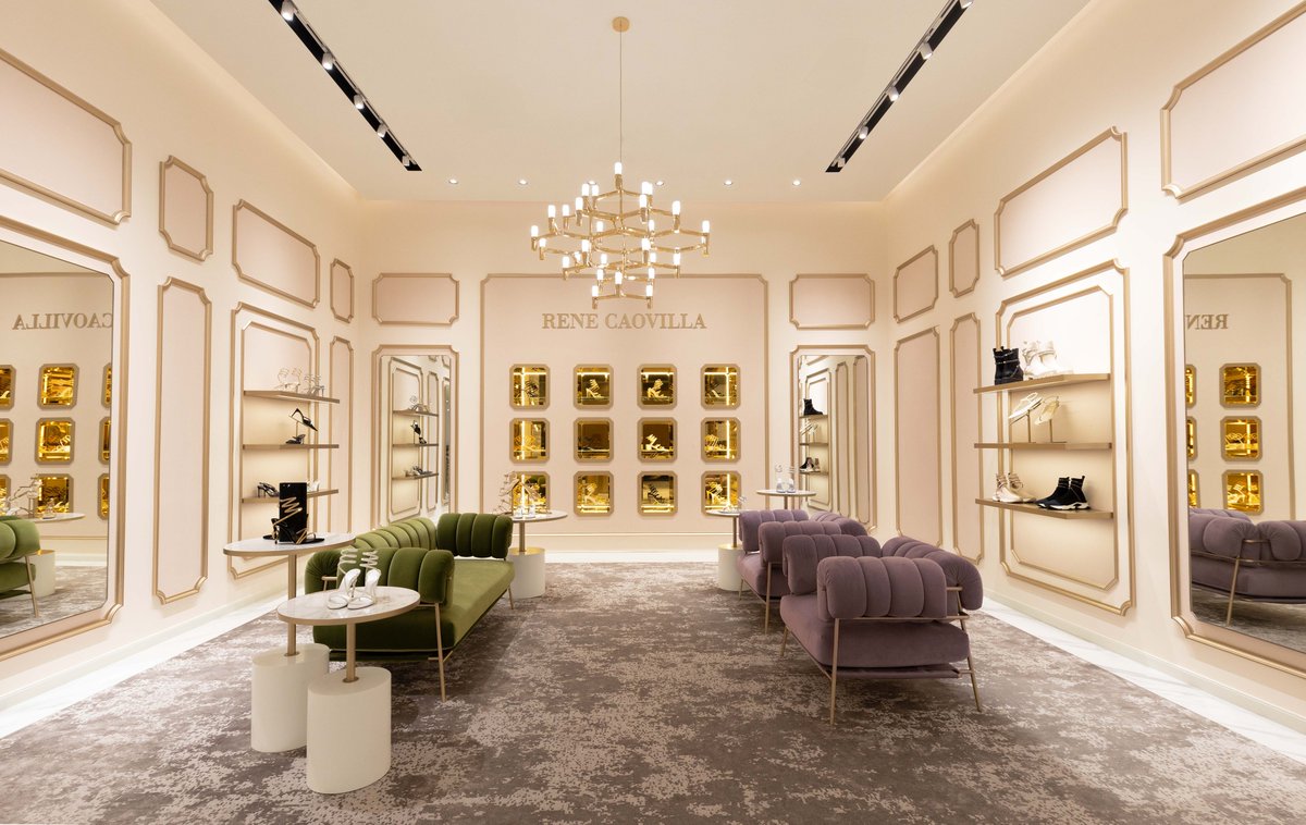 HavelockOne's tweet photo. Managing the high-end finishes specified by @rene_caovilla for its debut luxury boutique at Marassi Galleria was embraced with confidence by our Bahrain fit out team.
Read more: https://t.co/P6zyQ0MfmP
#ReneCaovilla #MarassiGalleria #LuxuryFashion #LuxuryRetail #TurnkeyFitout https://t.co/jJyTUPJI8z