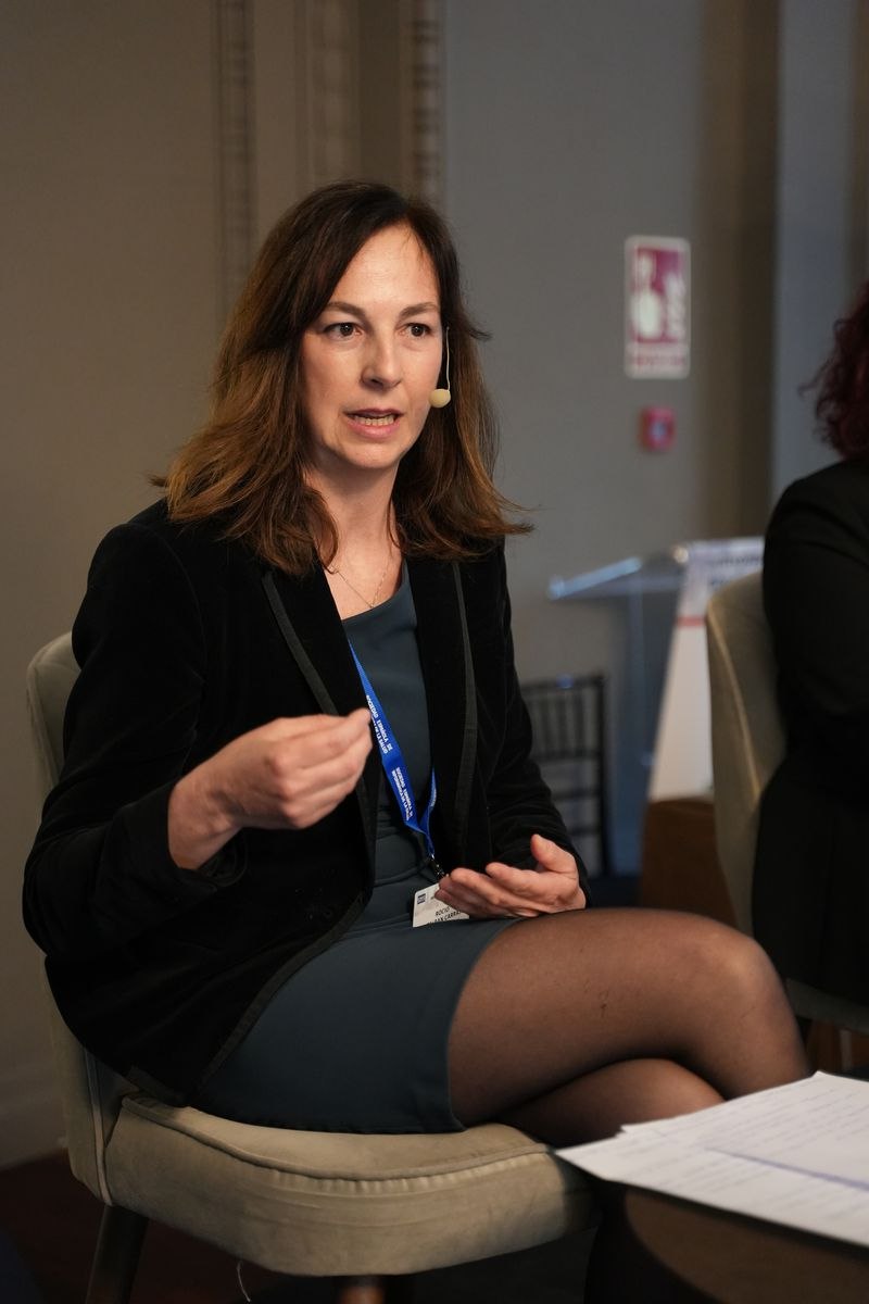 Sesión 4: Dña Rocío Montalbán Subdir. Gral de Salud Digital. <a href="/saludcantabria/">Salud Cantabria</a> : “Agradecer el trabajo del gobierno en el modelo del gobierno del dato." 
“Una gran oportunidad y también mucha responsabilidad.”

#SEIS #forointeroperabilidad24 <a href="/RocioMontalbanC/">Rocio Montalban Carrasco</a>