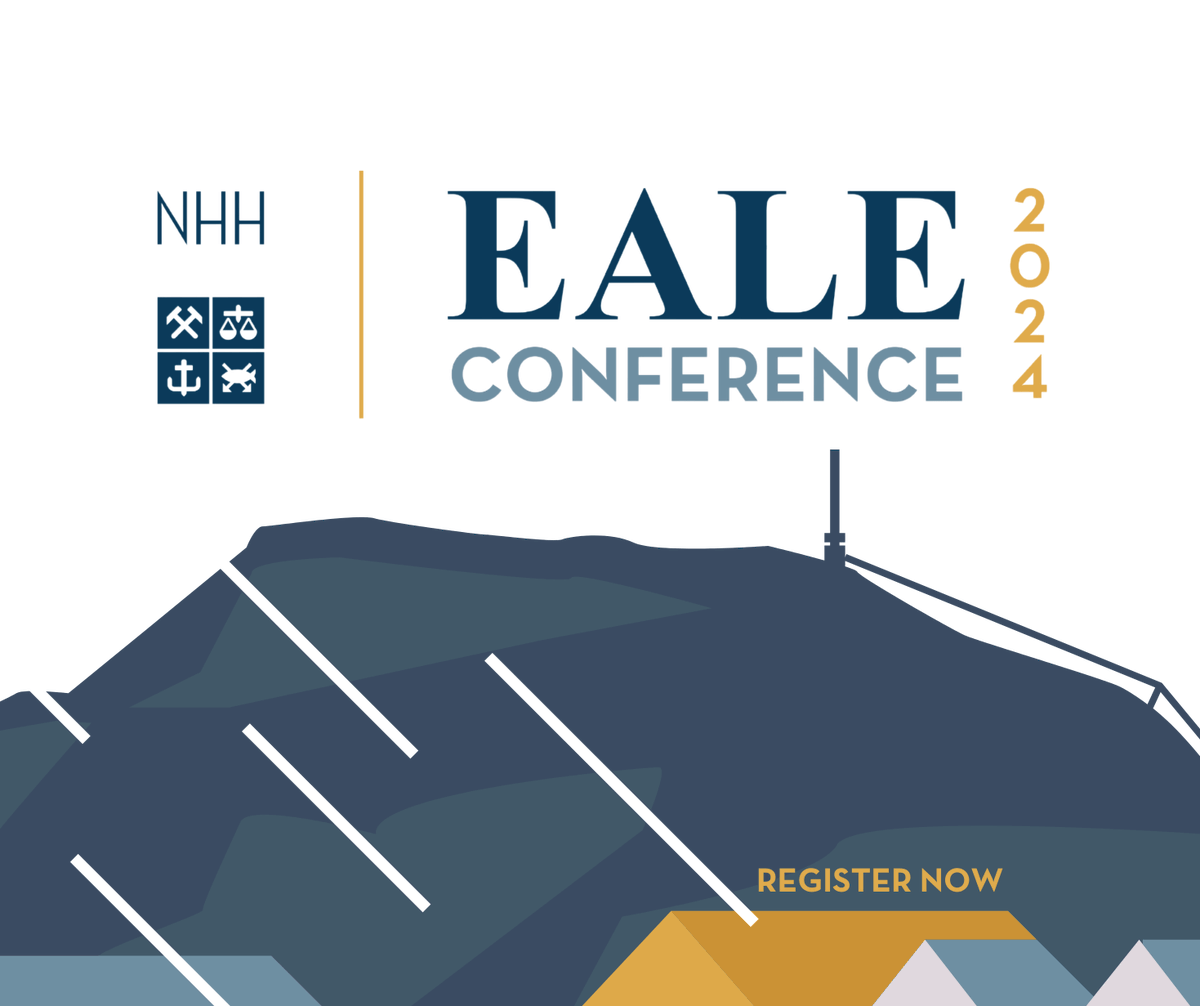 FAIR and @NHHnor are proud to host the EALE Conference 2024 (@eale_sbe). Registrations are now open! The conference is at the Norwegian School of Economics in Bergen from 5 - 7 September. Read more and register here: nhh.no/en/calendar/fa…