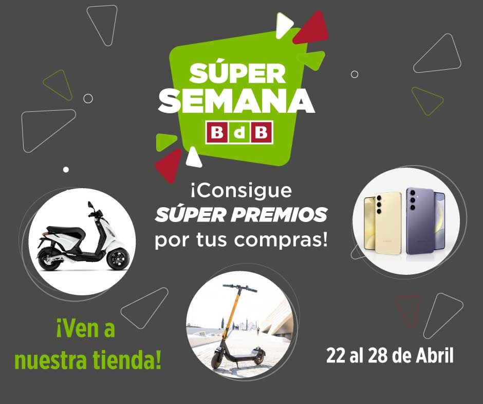 FABRI_BdB's tweet photo. ¡Buenos días!👋🏼
Si aún no te has enterado, 
¡estamos en la súper semana de @Grupo_BdB y en @FABRI_BdB tenemos un montón de ofertas y premios para ti!
Consulta todas las promociones disponibles y encuentra lo que buscas al mejor precio.😻
Del 22 al 28 de Abril, ¡te esperamos!🙌🏻 https://t.co/5TXZHcURqq