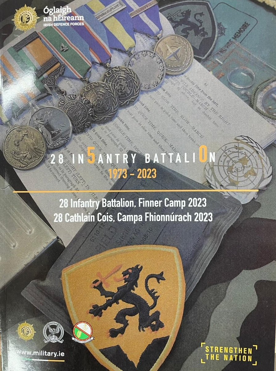 Today, to mark the end of our units 50th anniversary celebrations, each serving soldier has been issued with a 'Pictorial History of the 28 Bn in 2023'. This booklet captures the activities of the unit from 01 Jan - 31 Dec 23, & highlights the varied roles of a 28 Bn soldier.