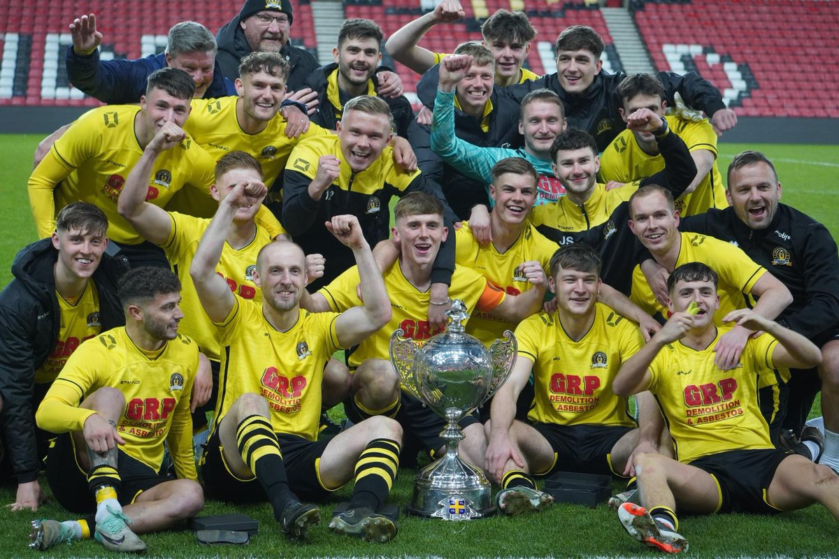 Westreserves's tweet photo. Massive congratulations to our first team last night winning the Durham Challenge Cup at the Stadium of Light. We are delighted to see two of the reserve players Charlie Herron &amp; Piotr Banda in the squad and Charlie making a entrance in 80th minute 🏆 well done lads https://t.co/nj9mxACVV9