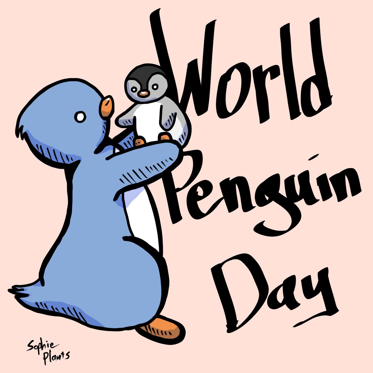 Happy World Penguin Day! Let’s take the day to celebrate and learn about penguins. sophiedrawspenguins.com is a great place to start!
