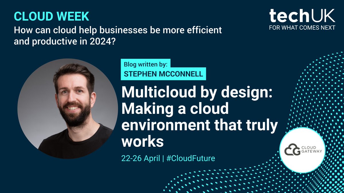🚨💡Don't miss this great guest blog from @cloudgatewayltd CTO Stephen McConnell exploring a multicloud future 👉More: ow.ly/woQ850RnRPI