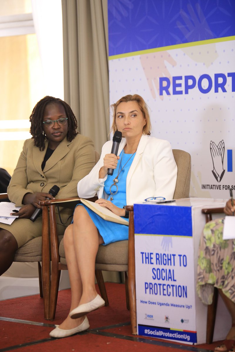 Ms Karpowicz:Longevity has increased. As so has poverty.Especially due to COVID 19 shocks.More resources are needed today than in the past.#SocialProtectionUg programs are unfortunately very fragmented&this is problematic.Some are funded by devt partners&this won’t stay forever