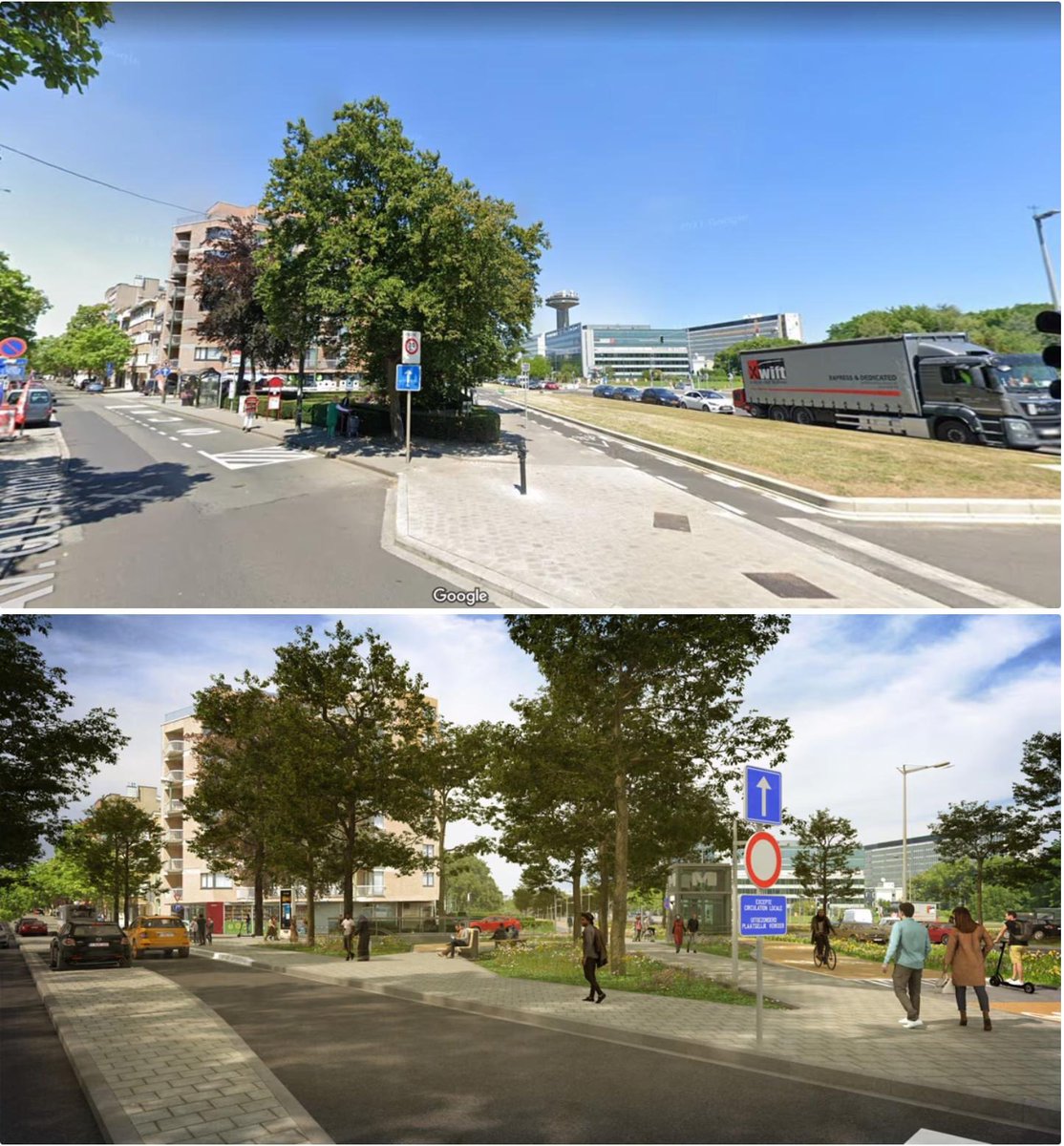 Vergunningsaanvraag voor de Reyerslaan is ingediend ✅ Het wordt een stadsboulevard met meer ruimte voor voetgangers en fietsers, meer verkeersveiligheid en kwalitatieve openbare ruimte, helemaal in lijn met #GoodMove. We hebben al hard gewerkt aan de herinrichting van een groot…